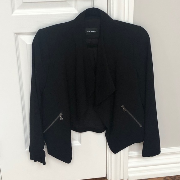 Club Monaco black unstructured blazer - Picture 1 of 5